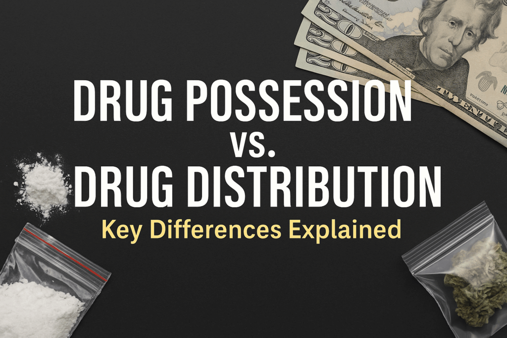 a black background with money and a few packages of drugs