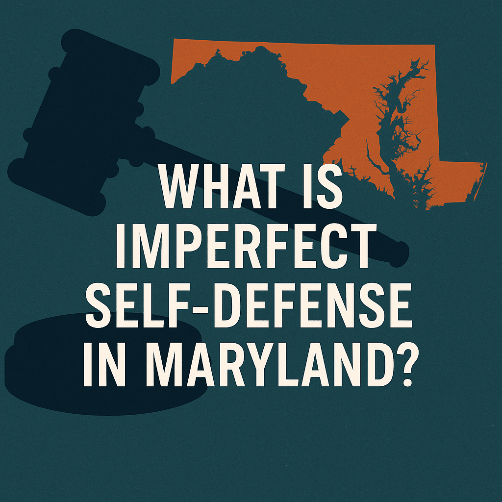 a gavel and map of maryland