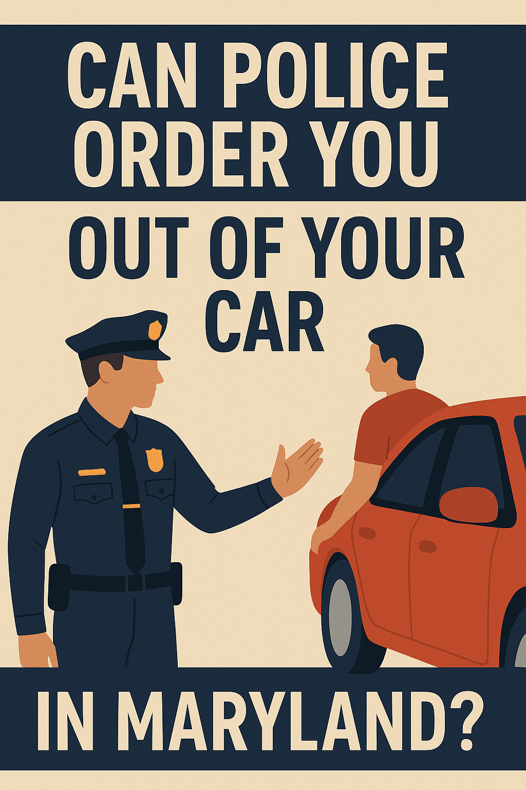 can police order you out of your car
