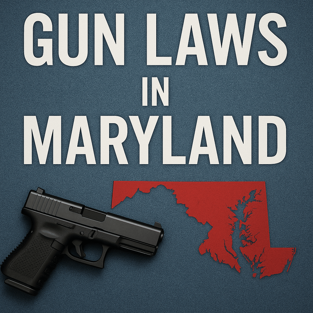 a gun and a map