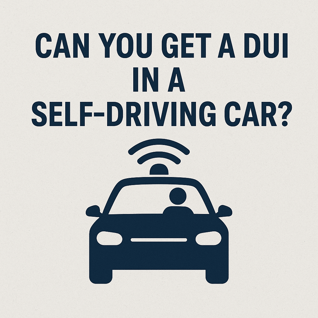 a car with a person in the driver seat