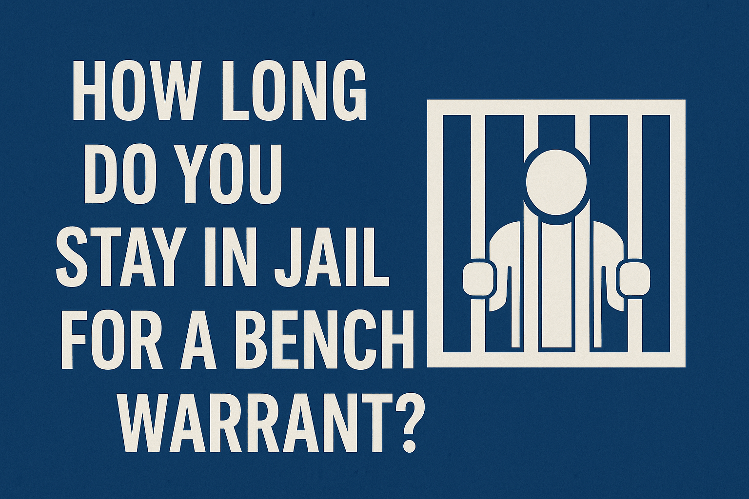 a blue sign with a person behind bars